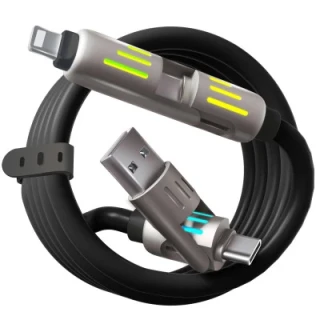 Meka 4 in 1 Ultra Fast charging support (240 W) 2 Meter